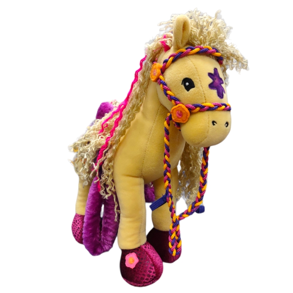 Groovy Girls Horse Pony  Calypso Callie Plush Stuffed Animal Posable Legs Horse